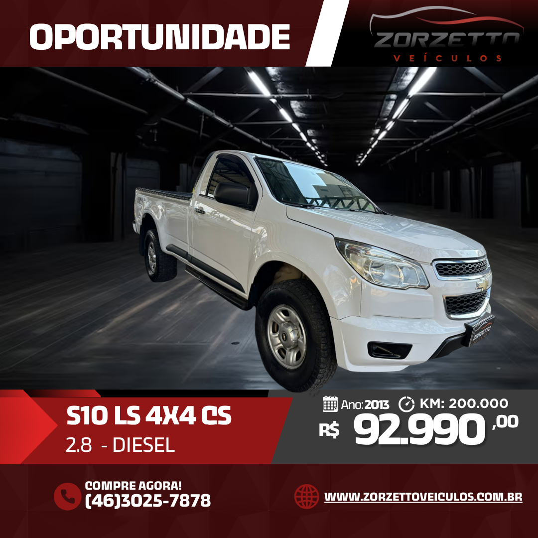 Chevrolet S10 LS 4X4 CS