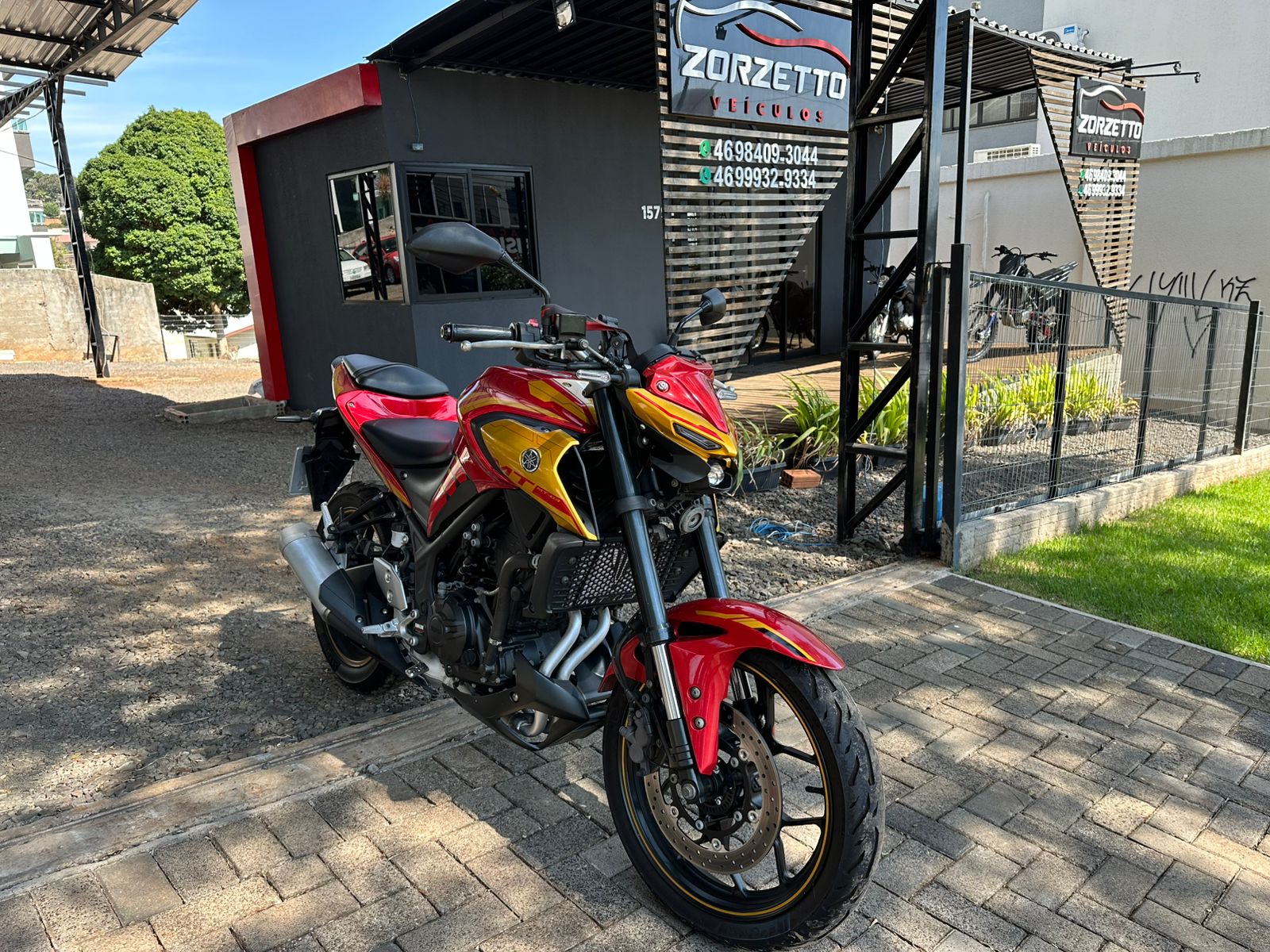 Yamaha MT 03 Homem de Ferro