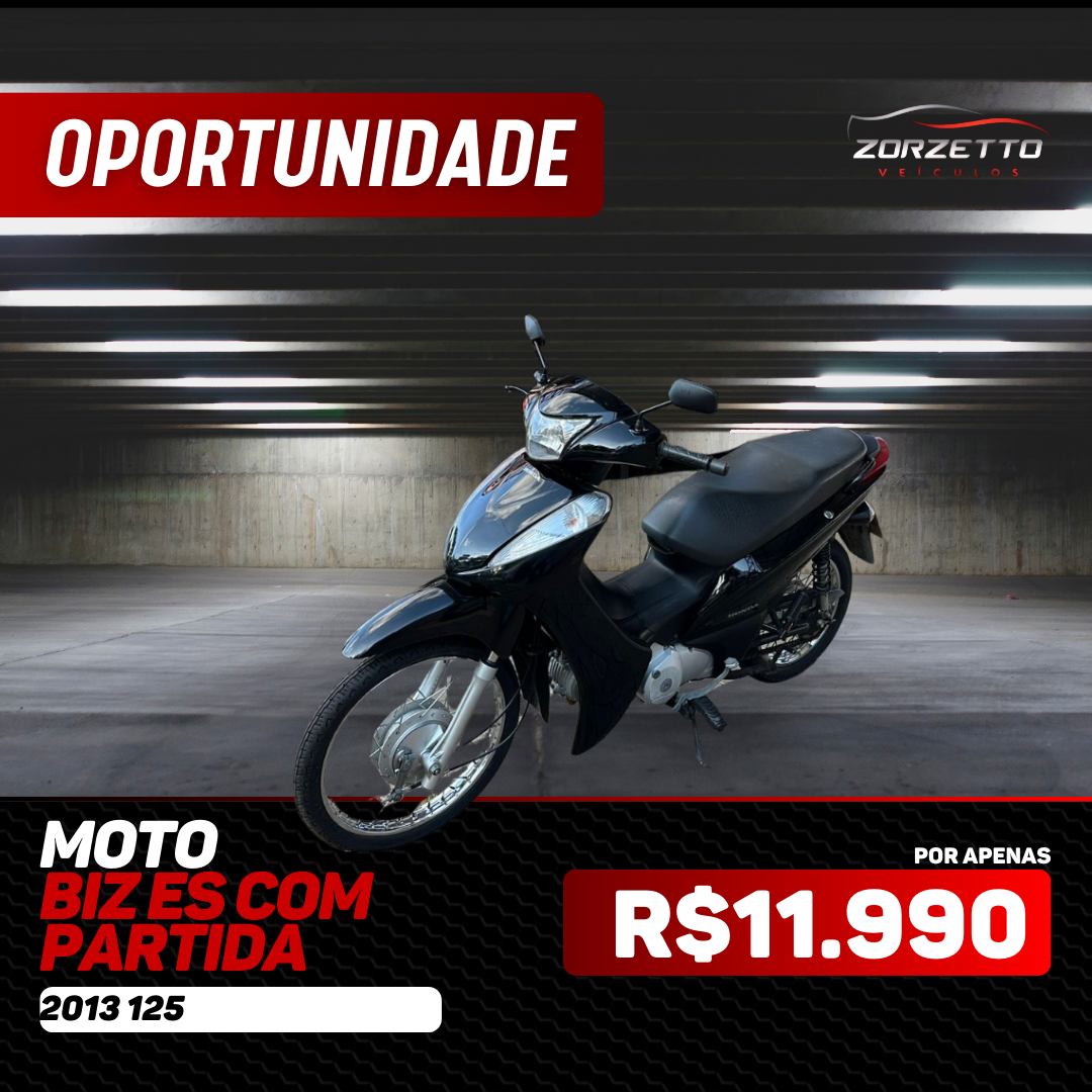 Honda Biz ES 125 Com Partida Eletrica